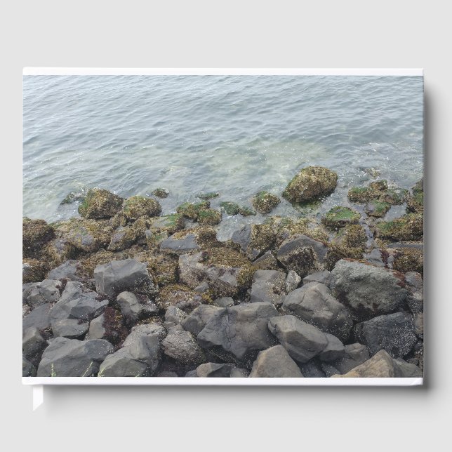 Livro De Visitas rochas costeiras (Frente)