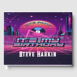 Livro De Visitas Rockin Vaporwave