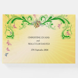 Livro De Visitas Rolos e Borboletas