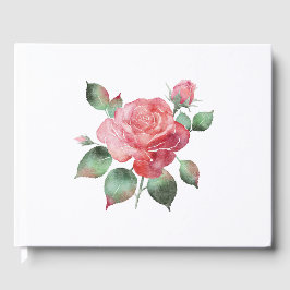 Livro De Visitas Rosa Delicada
