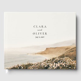 Livro De Visitas Rosa do Mar do Cabo Cod Floral Casamento em Sea Cl