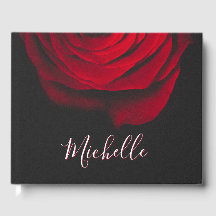 Rosa vermelha monográfica personalizada fotografia