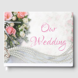 Livro De Visitas Rosas e pérolas