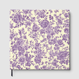 Livro De Visitas Rosas Roxas