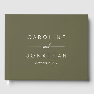 Livro De Visitas Roteiro Minimalista Moderno Casamento Personalizad