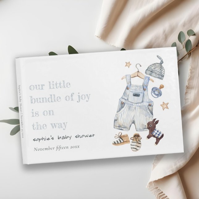 Livro De Visitas Roupas de bebês bonitos essenciais Chá de fraldas  (Criador carregado)