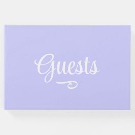 Livro De Visitas Roxo Pervinca