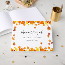 Rustic Autumn Leaves Wedding