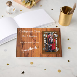 Livro De Visitas Rustic Bed and Brefast Guest Book 🌿 Country In