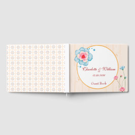 Livro De Visitas Rustic Floral Wedding