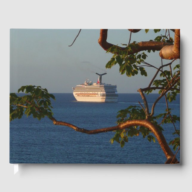 Livro De Visitas Sail Away at Sunset I Cruise Vacation (Frente)