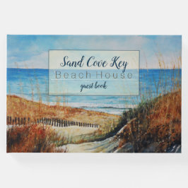 Livro De Visitas Sand Dunes Beach Vacing Rental Guest Book