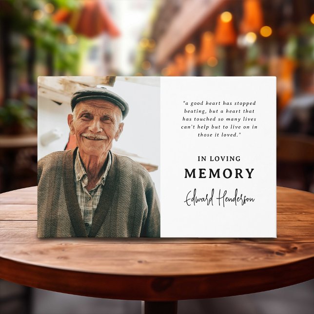 Livro De Visitas Sentimental Keepsake Funeral Photo  (Criador carregado)