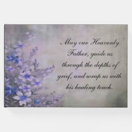 Livro De Visitas Sentimentos Memoriais do Funeral Guestbook