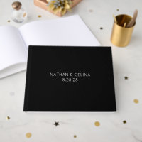 Simplesmente Preto Cor Sólida Personalize-A
