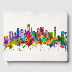 Livro De Visitas Skyline da Flórida de Miami
