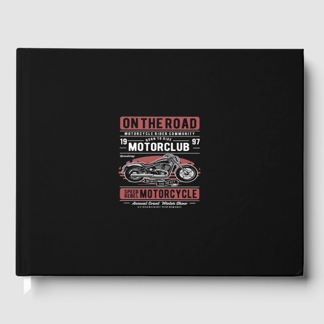 Livro De Visitas sobre o clube do automóvel rodoviário (Frente)