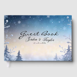 Livro De Visitas Soft WInter Daydream Wedding 