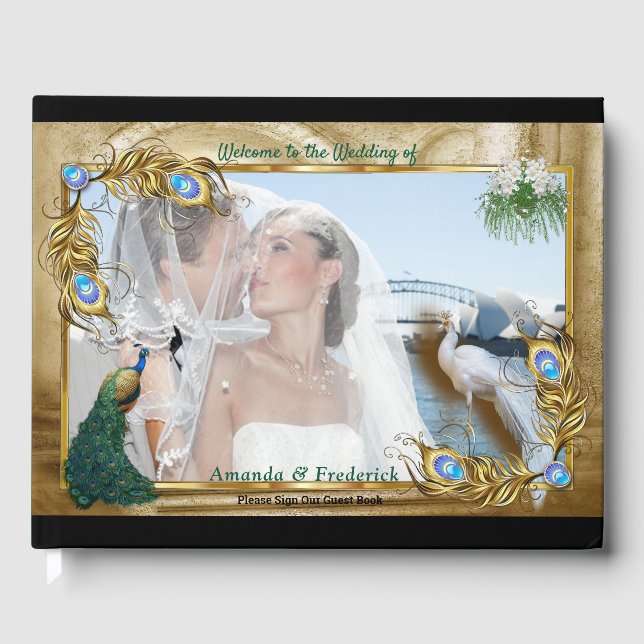 Livro De Visitas Sonhos do Templo Real do ouro (Frente)