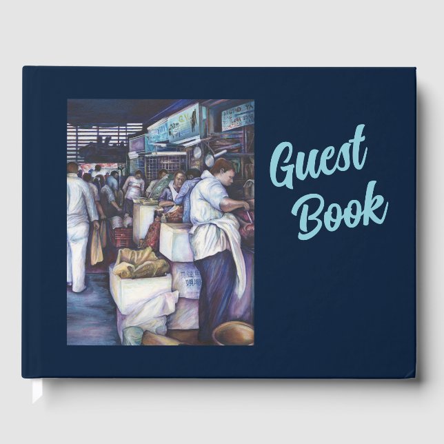 Livro De Visitas Sopa de Cabeça de Peixe, Singapura (Frente)