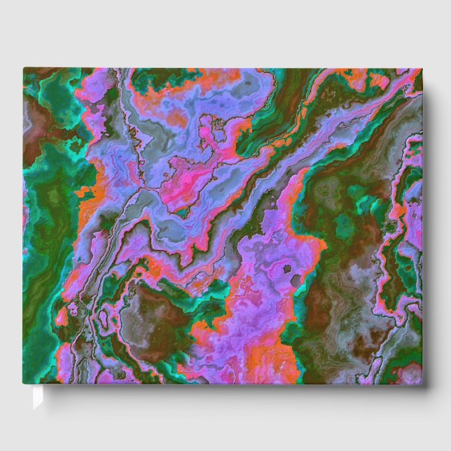 Livro De Visitas Sour Marble (Frente)