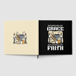 Livro De Visitas Spiritual Faith and Grace – Uplifting Christian