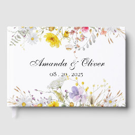 Livro De Visitas Spring Blossom Wedding Guest Book