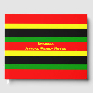 Livro De Visitas Stripes Afrocêntricas