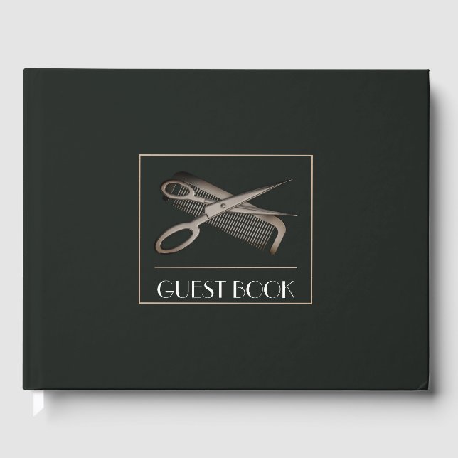 Livro De Visitas Stylist para o cabelo (Frente)