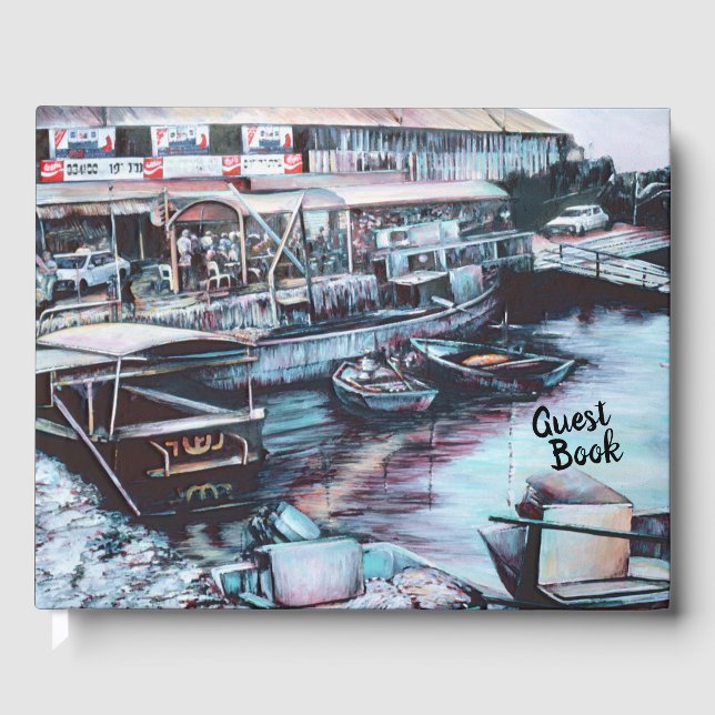 Livro De Visitas Sultry Prelude para Dusk, Jaffe, Israel (Frente)