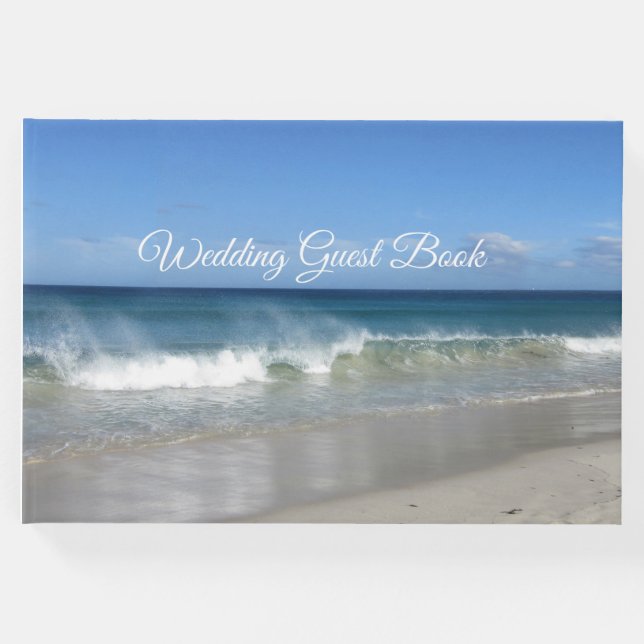 Livro De Visitas Summer Beach Wedding (Frente)