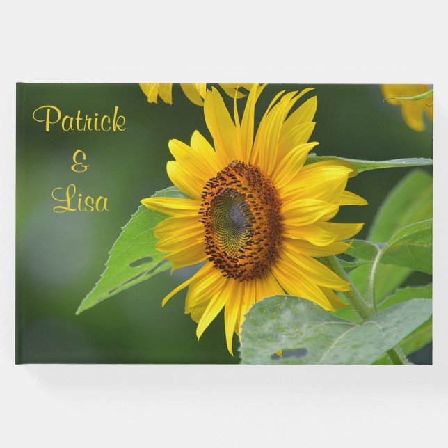Livro De Visitas Sunflower (Frente)