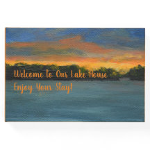 Sunrise no Lago Vacation Rental Guest Book