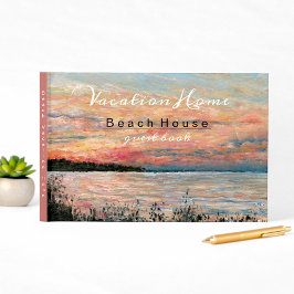 Livro De Visitas Sunset Beach Home Vacation Rental Guest Book