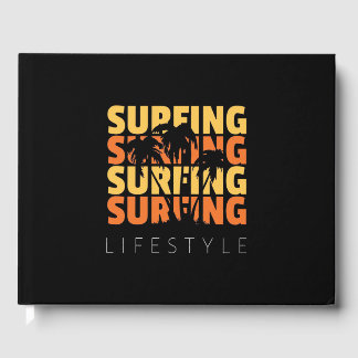Livro De Visitas Surfing no estilo de vida