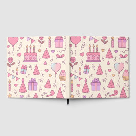 Livro De Visitas Sweet Princess Party Celebration Pattern