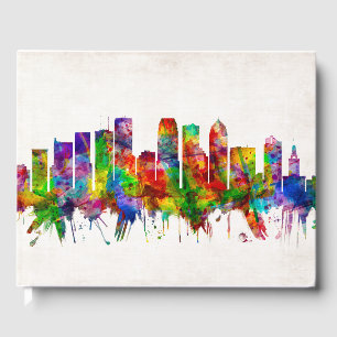 Livro De Visitas Tampa Florida Skyline