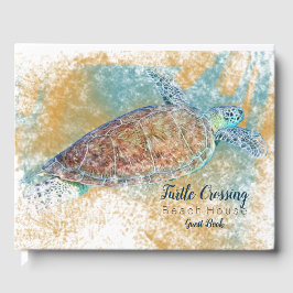 Livro De Visitas Tartaruga-do-mar Pintada - Propriedade de Vacinaçã