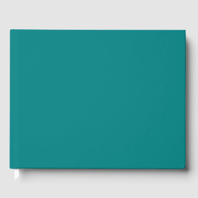 Livro De Visitas Teal (Frente)