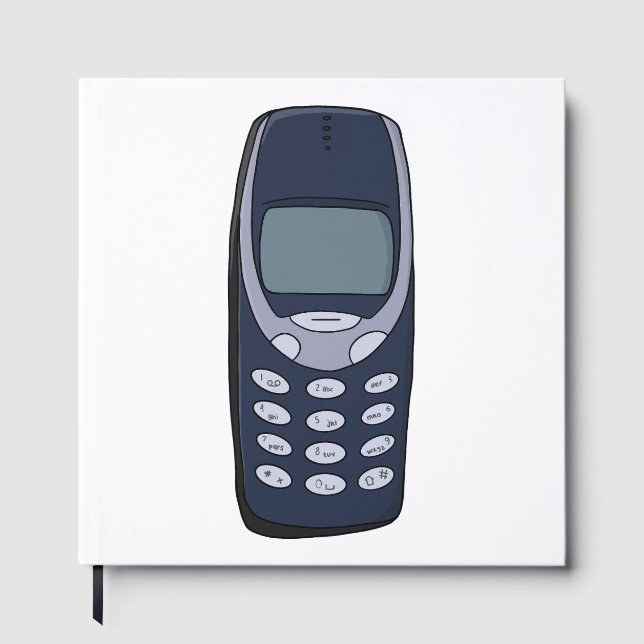 Livro De Visitas Telefone Celular Antigo (Frente)