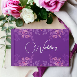 Livro De Visitas Tema Floral