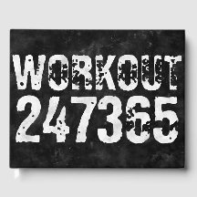 Texto vestido e arranhado Workout 247365 vintage