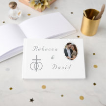 The Refined Catholic Wedding Guest Book