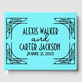 Livro De Visitas Turquesa de 1920