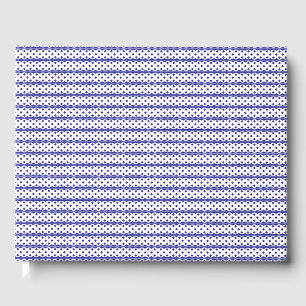 Livro De Visitas Um céu azul vívido com nuvens brancas espalhadas.