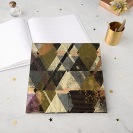 Livro De Visitas Um design abstrato moderno