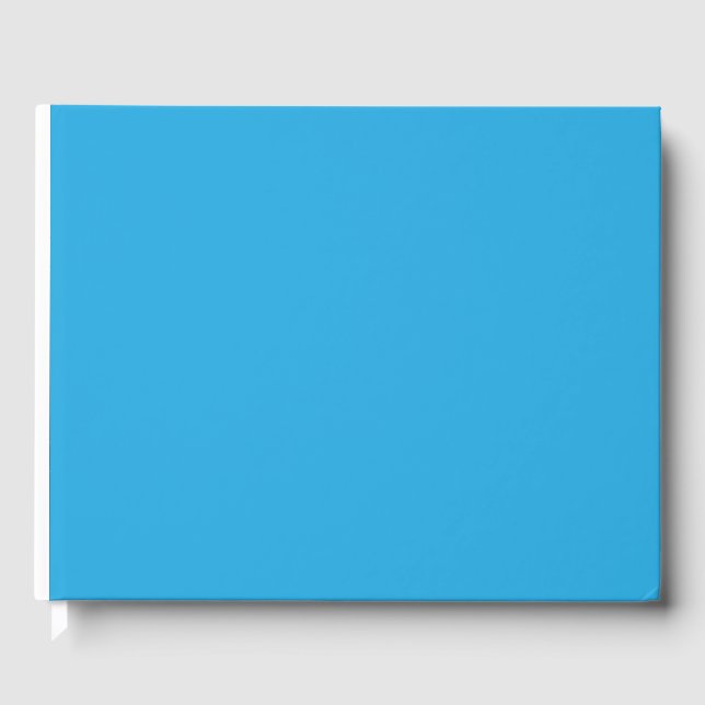 Livro De Visitas um fundo azul com um (Frente)