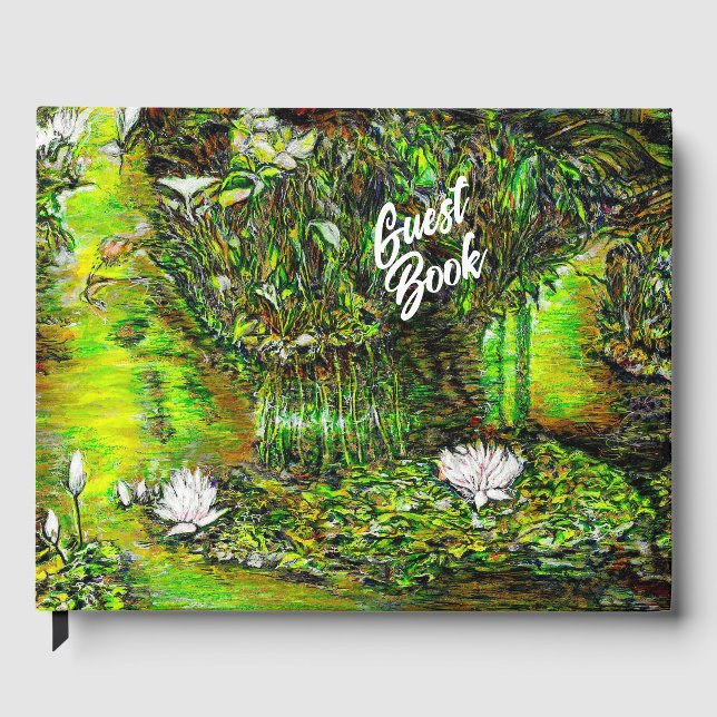 Livro De Visitas Um Lago com Pensamentos Impuros (Frente)
