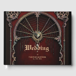 Livro De Visitas Um toque de magia gótica.