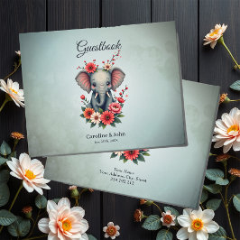 Livro De Visitas Um toque do verão: O bebê elefante